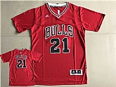 Chicago Bulls #21 Jimmy Butler Red Pride Swingman Stitched Jersey,baseball caps,new era cap wholesale,wholesale hats